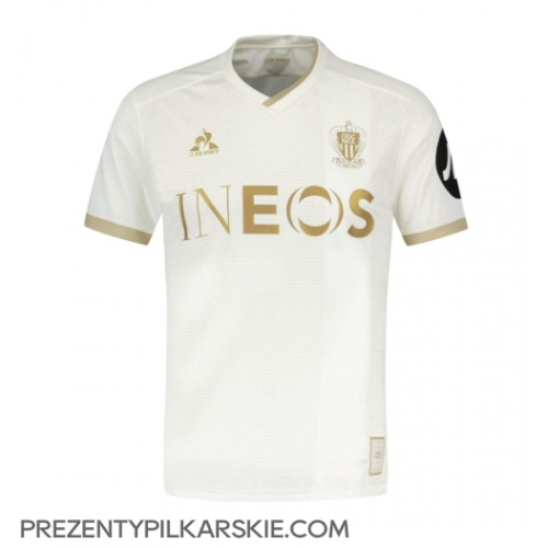 Stroje piłkarskie OGC Nice Koszulka Wyjazdowej 2024-25 Krótki Rękaw